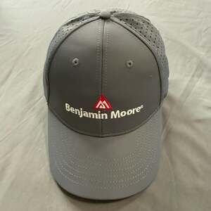 Benjamin Moore Performance Laser-Perforated Grey Baseball Cap Hat